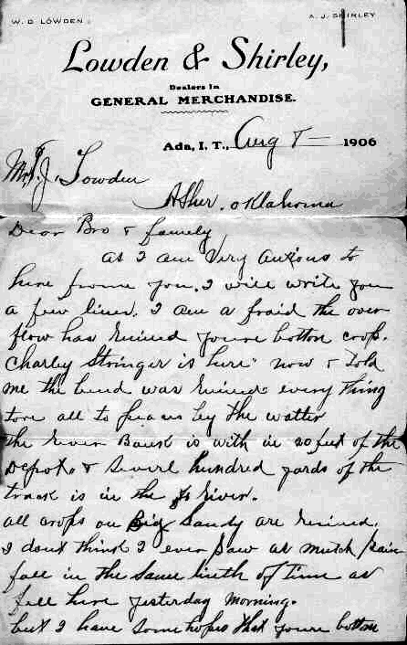 Lowden Letter